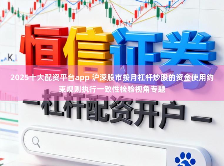 2025十大配资平台app 沪深股市按月杠杆炒股的资金使用约束规则执行一致性检验视角专题