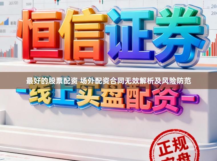 最好的股票配资 场外配资合同无效解析及风险防范