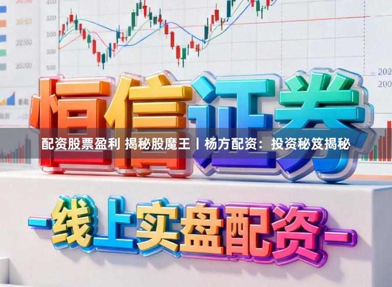 配资股票盈利 揭秘股魔王丨杨方配资：投资秘笈揭秘