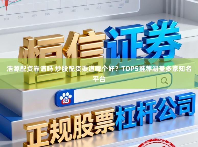 浩源配资靠谱吗 炒股配资渠道哪个好？TOP5推荐涵盖多家知名平台